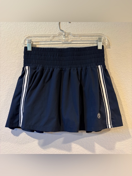 Trelle Pants - Trelle Women’s Navy The Lauren Skirt - Medium